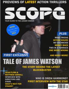 Film Magazine front cover made by my co-worker Sean Flynn